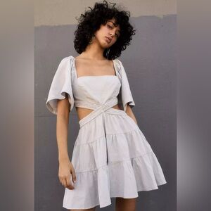 Free People FP Cross Of Sunlight Mini - Color: Pebble Size: Medium